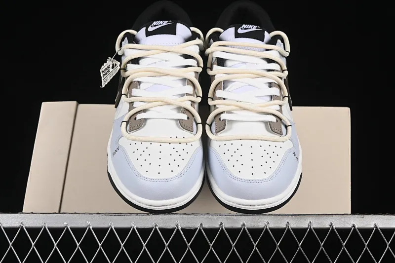 All categories Nk SB Dunk series Nk SB Dunk Low low-top sneakers Nk Dunk Low Panda Prank Heartbeat Email Xinwei Mi Blue Brown SB low-top casual sneakers DD1391-100